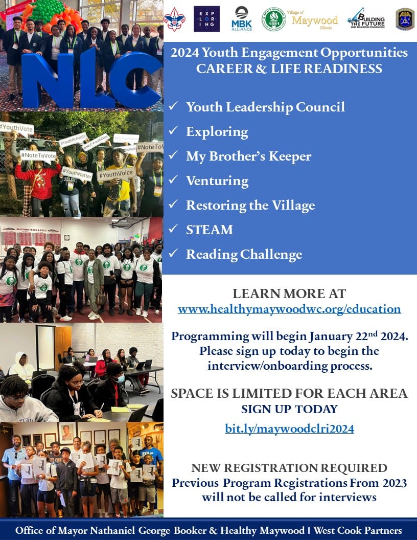 Youth Engagement Flier January 2024